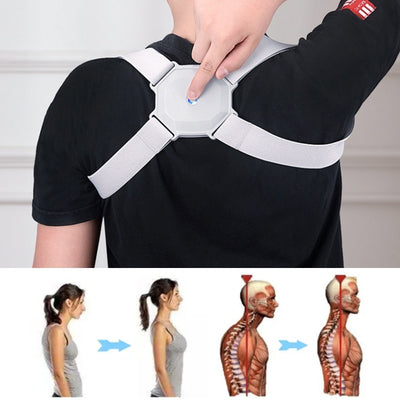 Smart Posture Corrector Adjustable – with Vibration Reminder