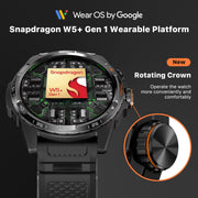 TicWatch Atlas Black Smartwatch - Corevio – Smart Lifestyle Gear